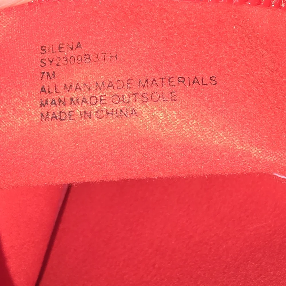 NWB‎ Thalia Sodi Silena Over-The-Knee Platform Fire Engine Red Boots size 10